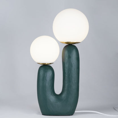 Lumina Fusion | Contemporary Glass & Resin Accent Lamp