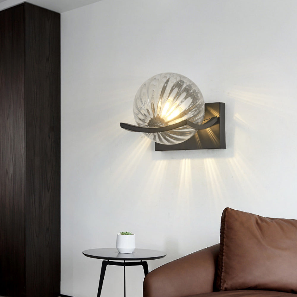 Elegant Glass Panel Design | HaloGlass LED Wall Lamp