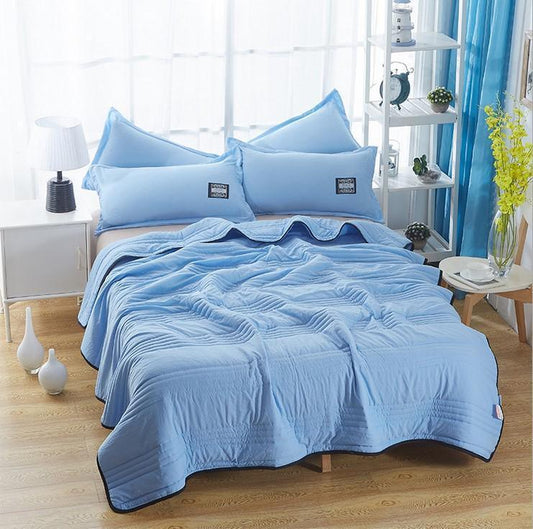 Cooling Bed Blanket | Breathable Lightweight Throw for Hot Weather