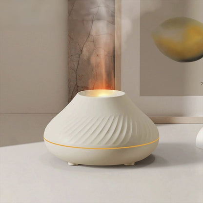 EchoLava Mist Diffuser | Flame Glow Air Humidifier