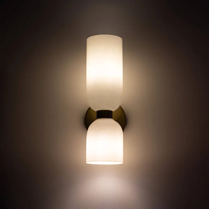 HavenGlass Double Wall Lamp | Elegant Modern Design