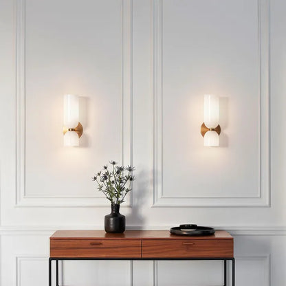 HavenGlass Double Wall Lamp | Elegant Modern Design