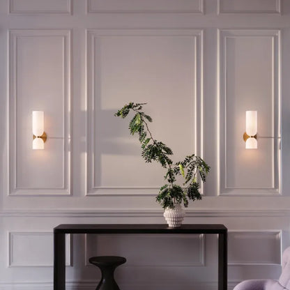 HavenGlass Double Wall Lamp | Elegant Modern Design